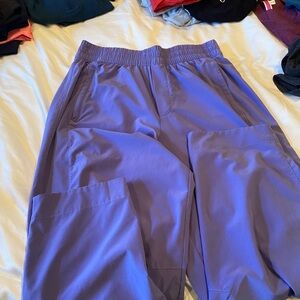 Athleta periwinkle joggers